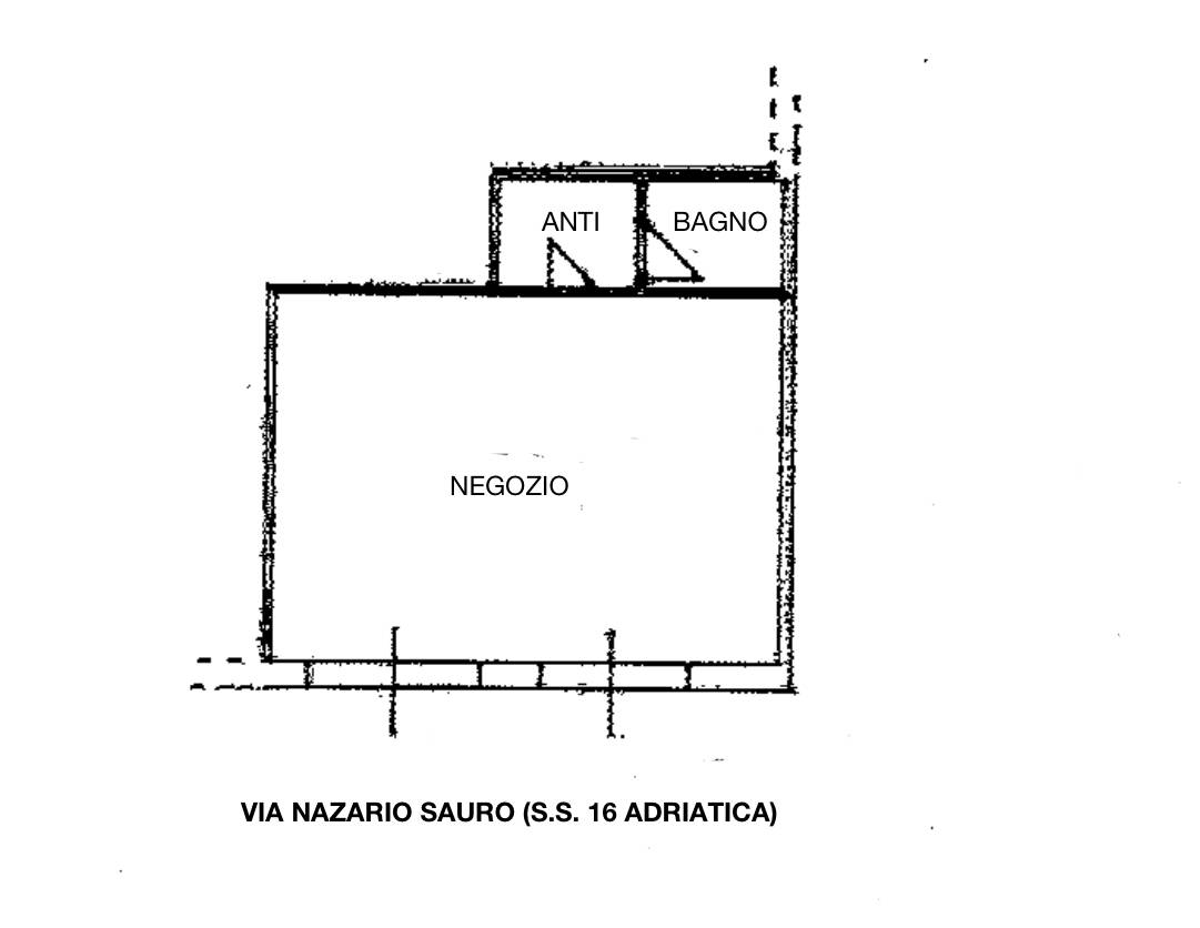 Immagine 10 di Locale commerciale in affitto  in Via Nazario Sauro 62 a San Benedetto Del Tronto