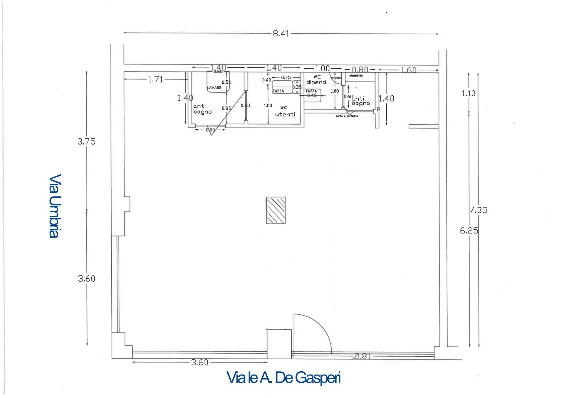 Immagine 7 di Locale commerciale in affitto  in Viale De Gasperi 82 a San Benedetto Del Tronto