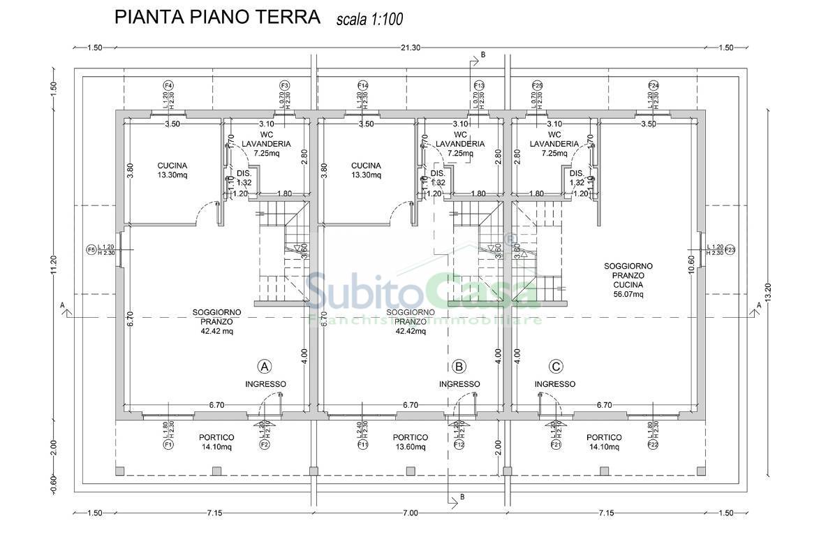 Immagine 29 di Villetta a schiera in vendita  in Via Degli Orti a Abbateggio