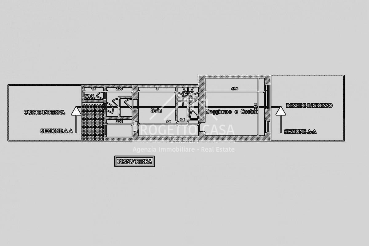 Immagine 42 di Casa indipendente in vendita  in VIA DEI LECCI a Viareggio