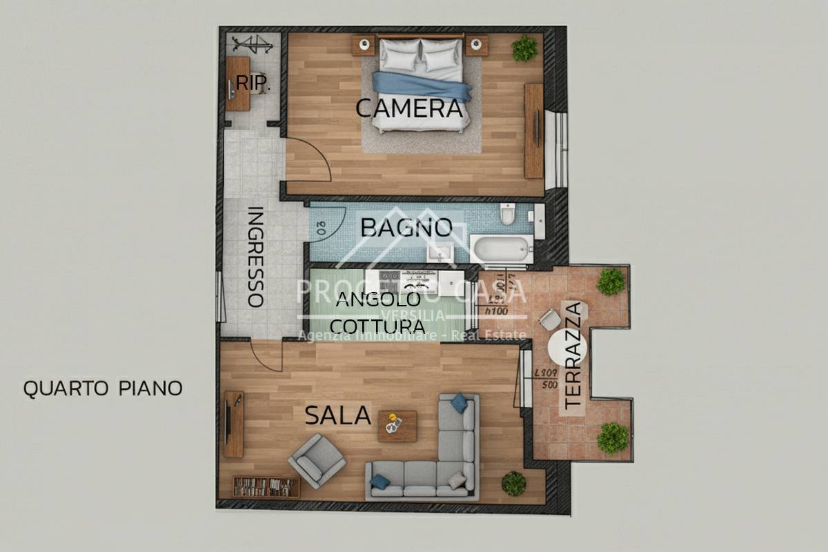 Immagine 20 di Appartamento in vendita  in VIA PELLEGRINETTI a Camaiore