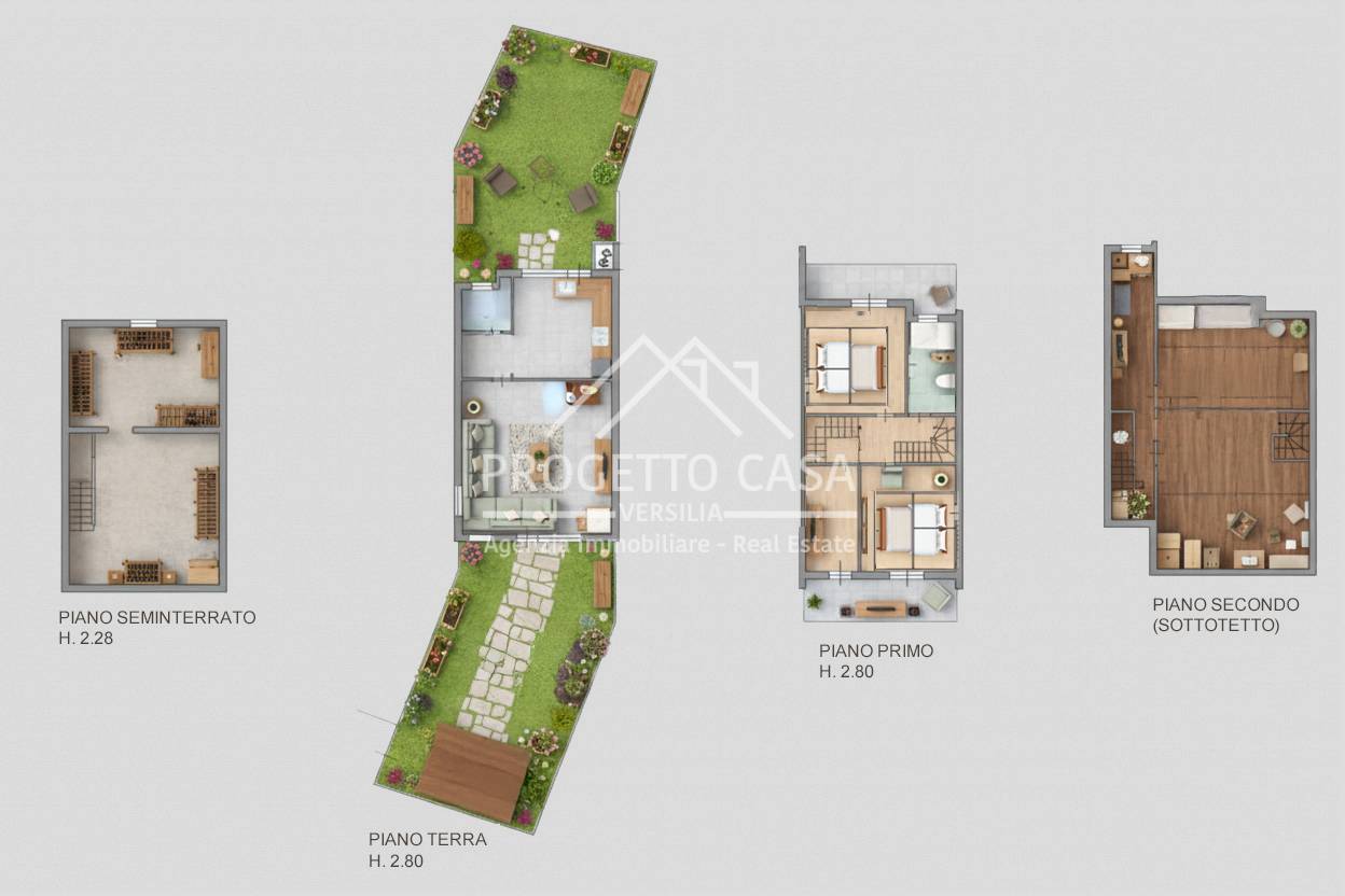 Immagine 63 di Casa indipendente in vendita  in VIA DELLE ACACIE a Viareggio