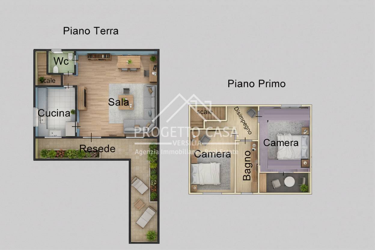 Immagine 32 di Casa indipendente in vendita  in via colombo a Viareggio