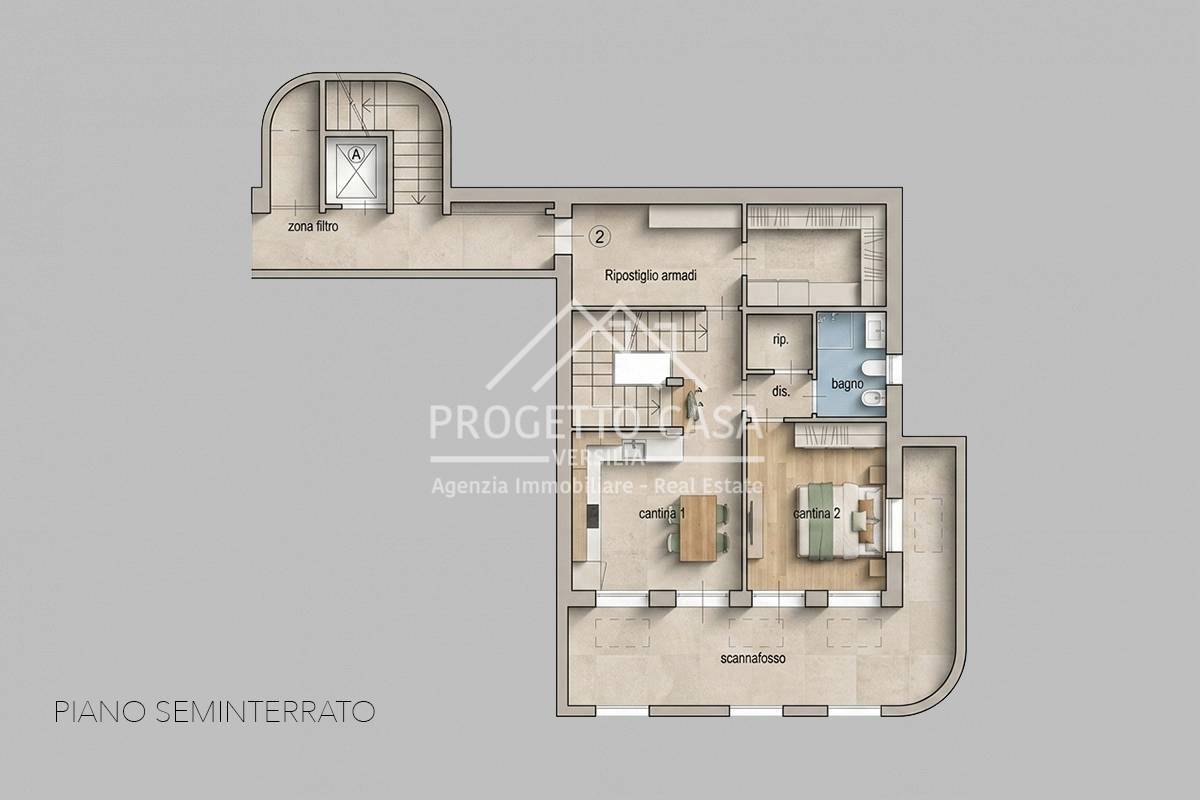 Immagine 45 di Appartamento in vendita  in VIA GENOVA a Viareggio