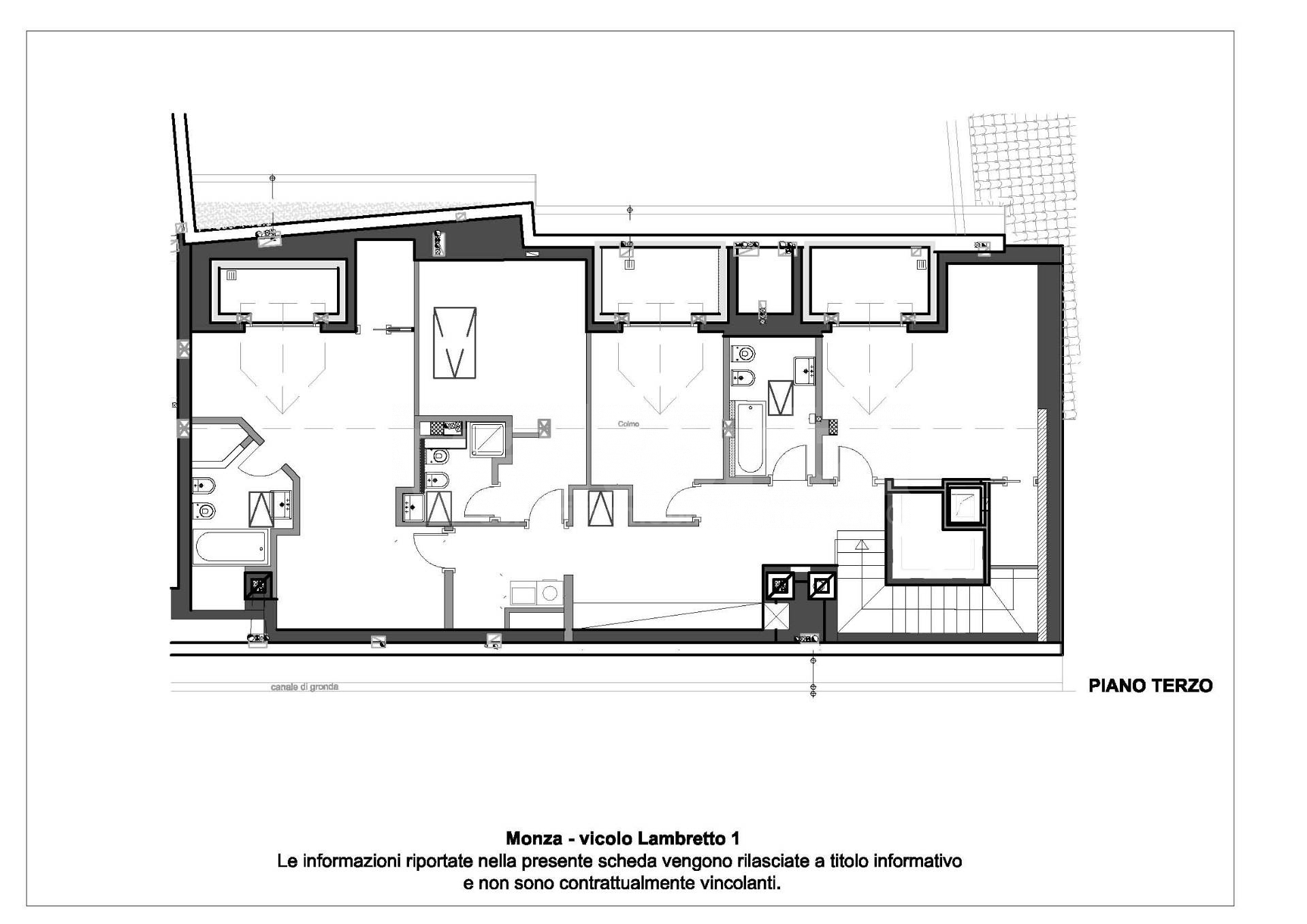 Immagine 26 di Appartamento in affitto  in Vicolo Lambretto 1 a Monza