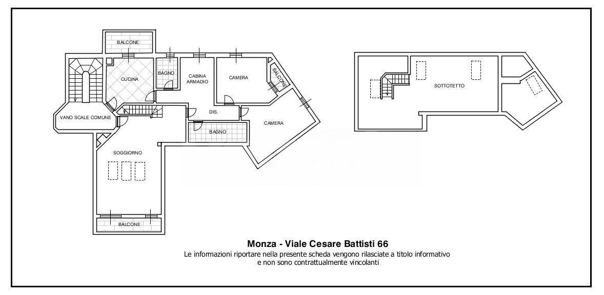 Immagine 24 di Appartamento in affitto  in Viale Cesare Battisti 66 a Monza