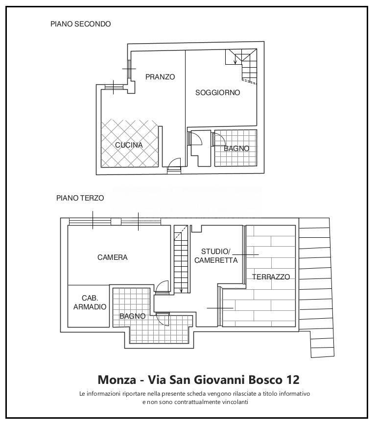 Immagine 28 di Appartamento in affitto  in Via San Giovanni Bosco 12 a Monza