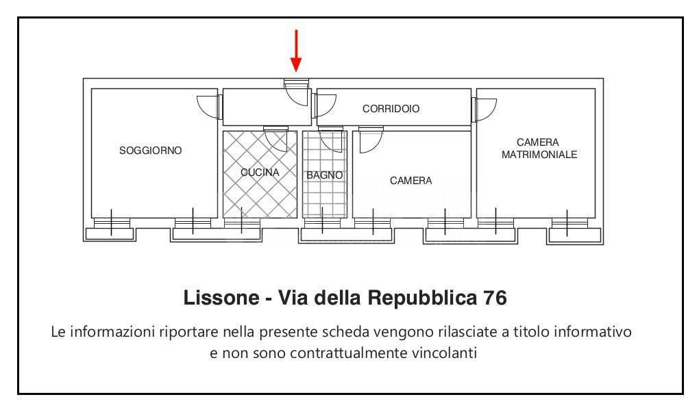 Immagine 16 di Appartamento in affitto  in viale Repubblica 76 a Lissone