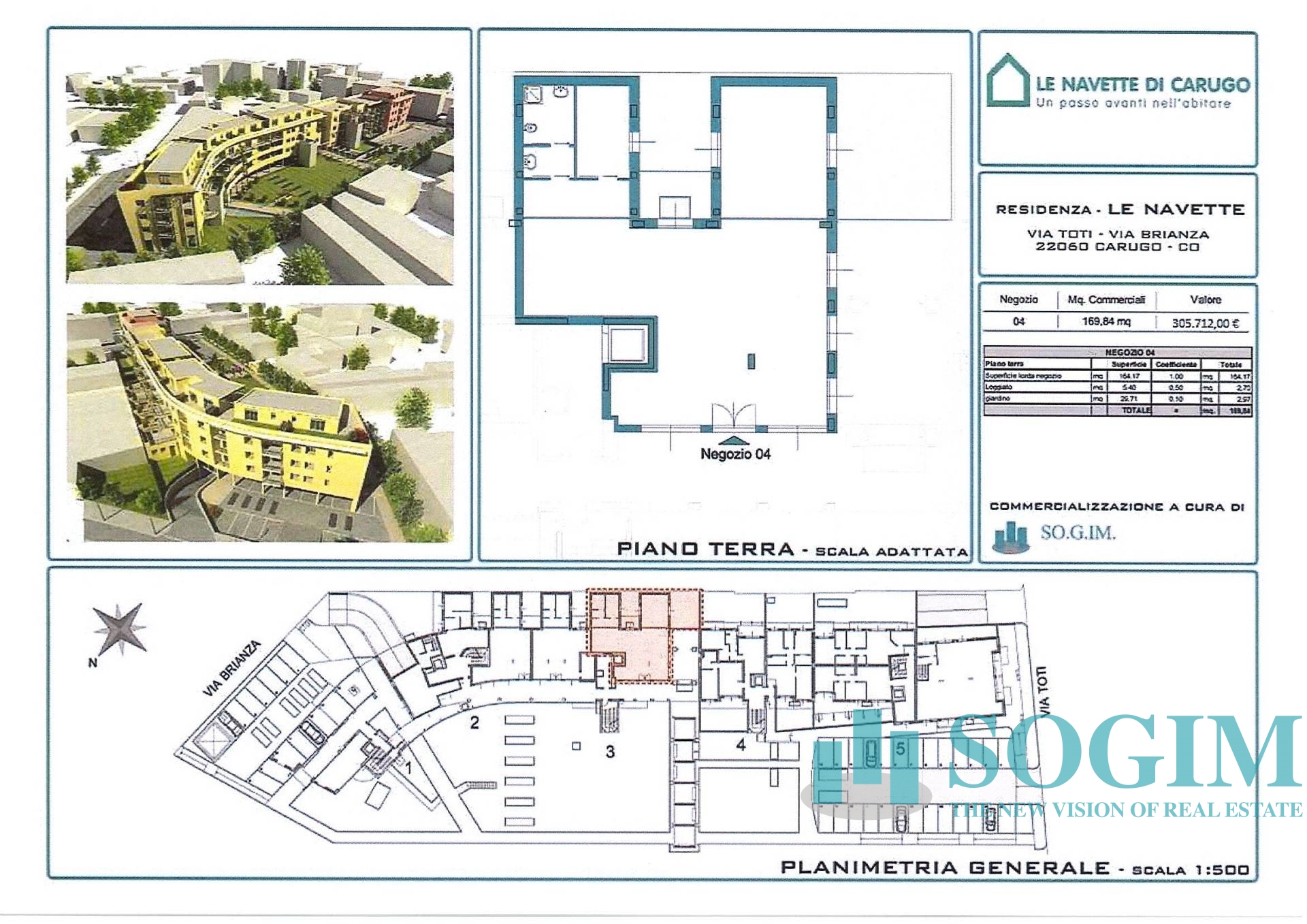 Immagine 20 di Locale commerciale in vendita  in via Toti a Carugo