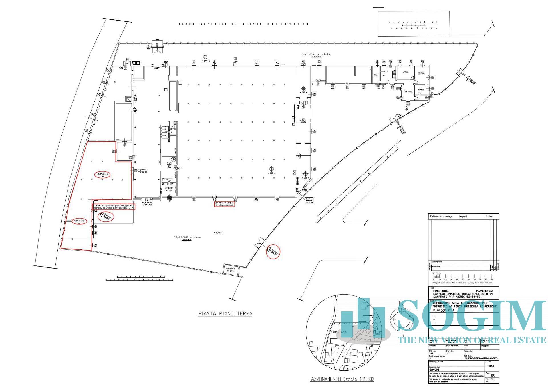 Immagine 34 di Capannone industriale in vendita  in via Verdi a Samarate