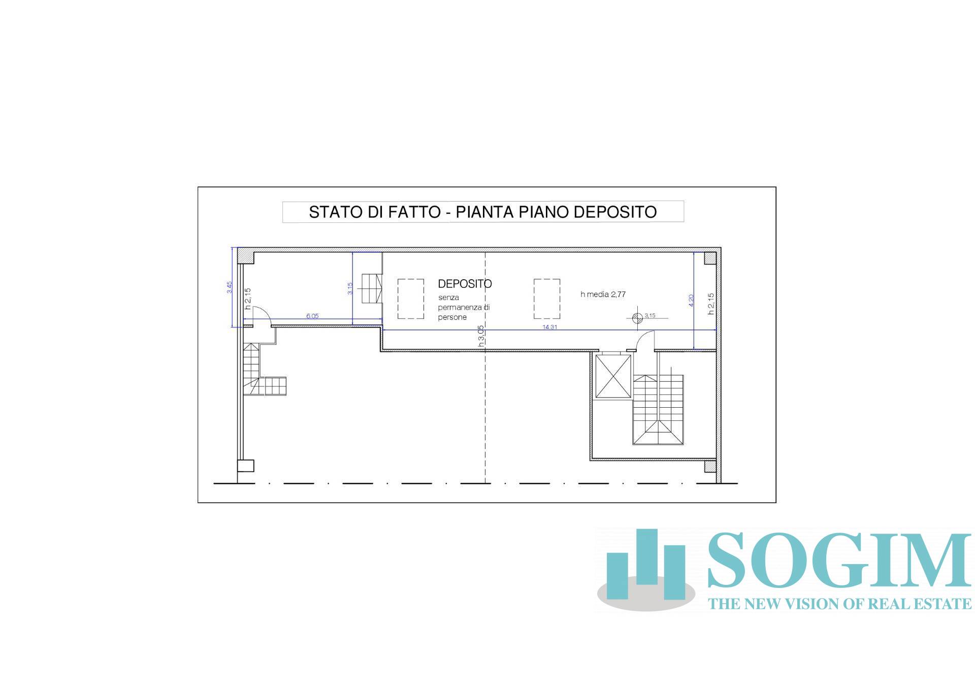 Immagine 27 di Locale commerciale in vendita  in Via Po 7 a Vimercate