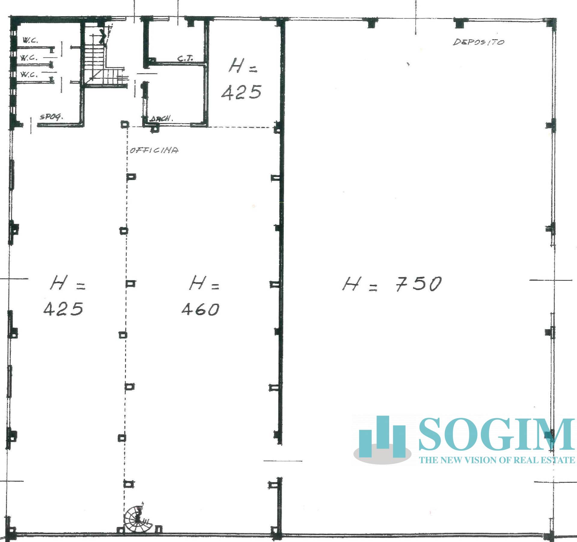 Immagine 12 di Capannone industriale in vendita  in Via Belvedere a Trezzo Sull'adda