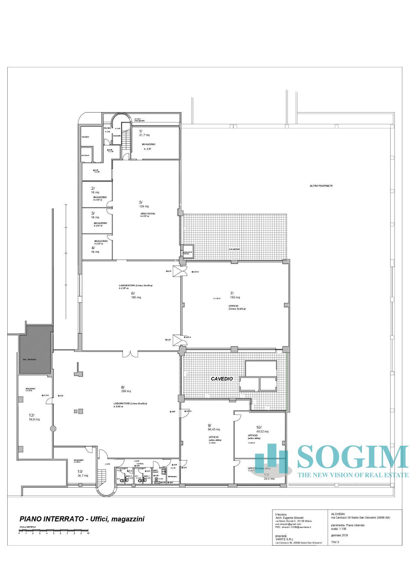 Immagine 24 di Capannone industriale in vendita  in carducci a Sesto San Giovanni