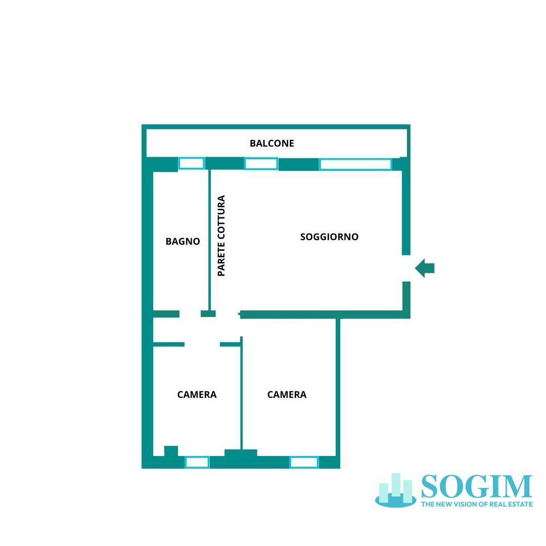 Immagine 66 di Appartamento in vendita  in via Volta 40 a Monza