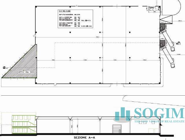 Immagine 12 di Capannone industriale in affitto  a Settala