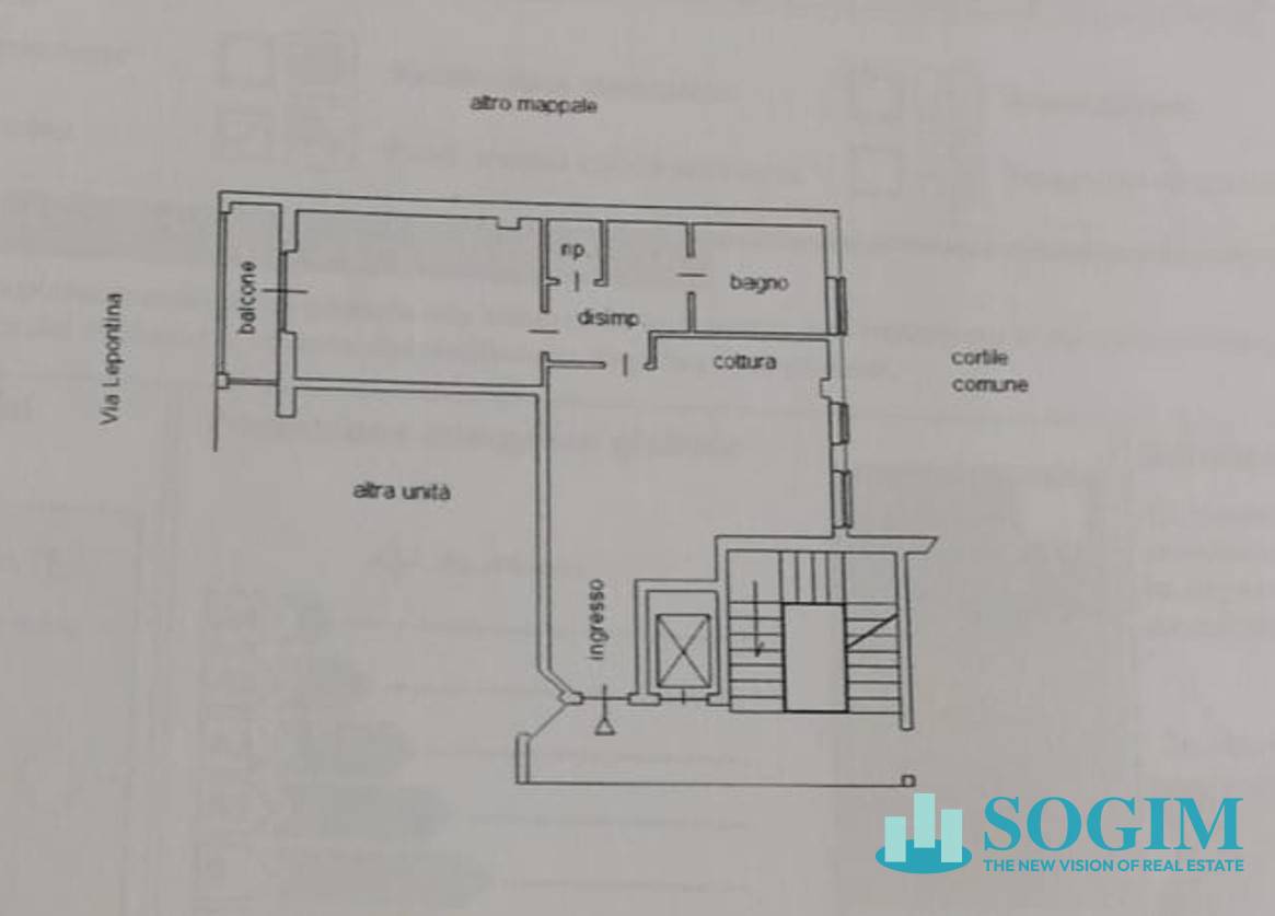 Immagine 19 di Appartamento in affitto  in via Lepontina 2 a Milano