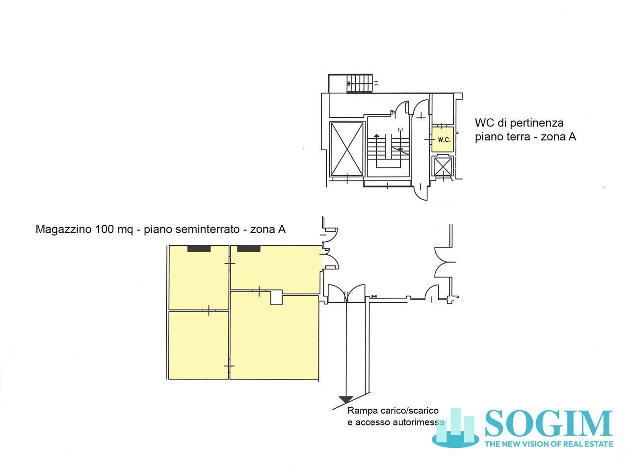 Immagine 16 di Magazzino in affitto  in Via Fantoli 7 a Milano