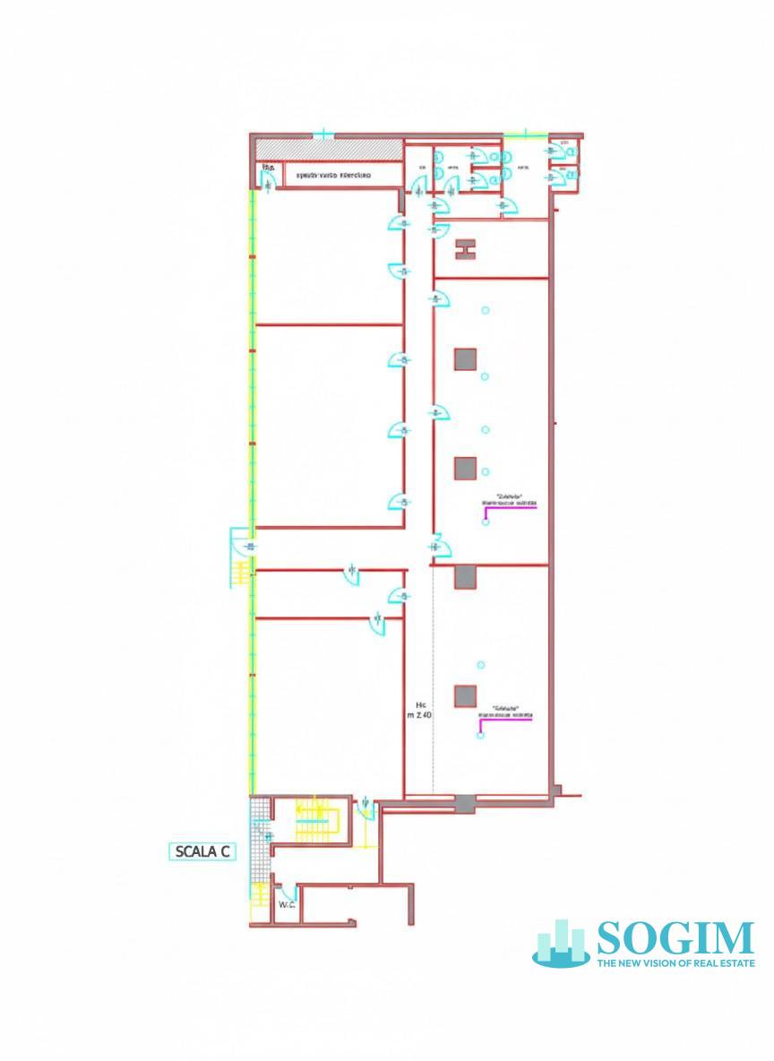 Immagine 14 di Ufficio in affitto  in Via Fantoli 7 a Milano