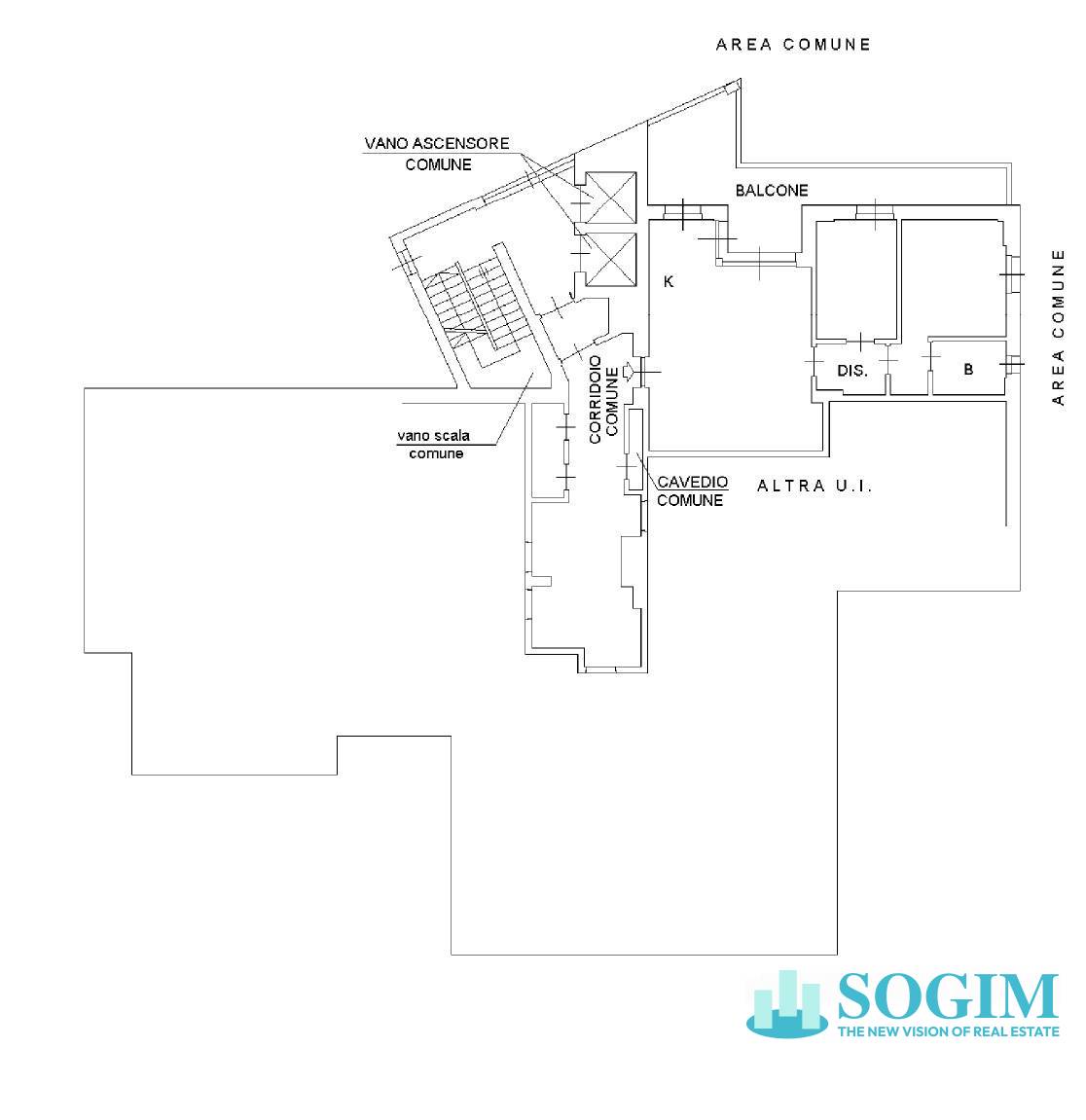 Immagine 16 di Appartamento in affitto  in via Principe Eugenio 63 a Milano