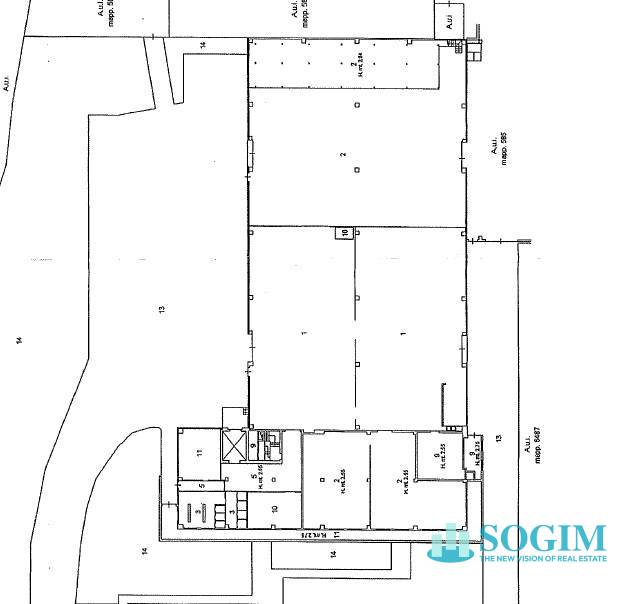 Immagine 22 di Capannone industriale in affitto  in Via Cesare Battisti 14 a Lurate Caccivio