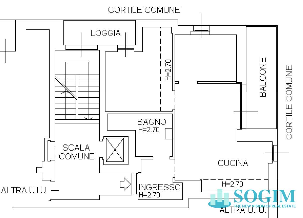Immagine 28 di Appartamento in affitto  in Via Privata Orio Vergani 13 a Milano