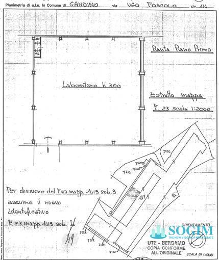 Immagine 10 di Laboratorio in vendita  in Via Ugo Foscolo 134 a Gandino