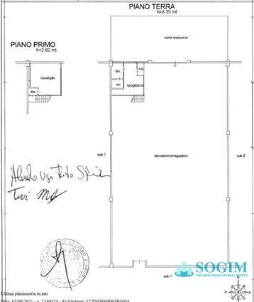 Immagine 10 di Capannone industriale in vendita  in Via Enrico Fermi 37 a Grassobbio