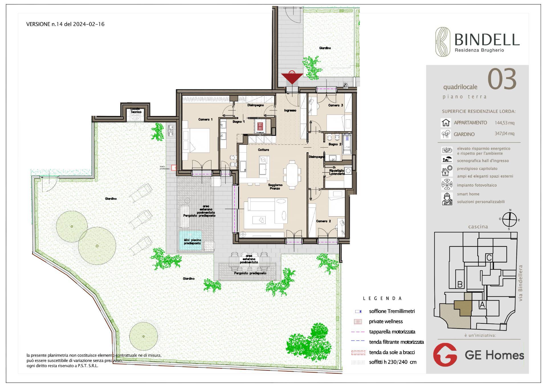 Immagine 18 di Appartamento in vendita  in Via Bindellera snc a Brugherio