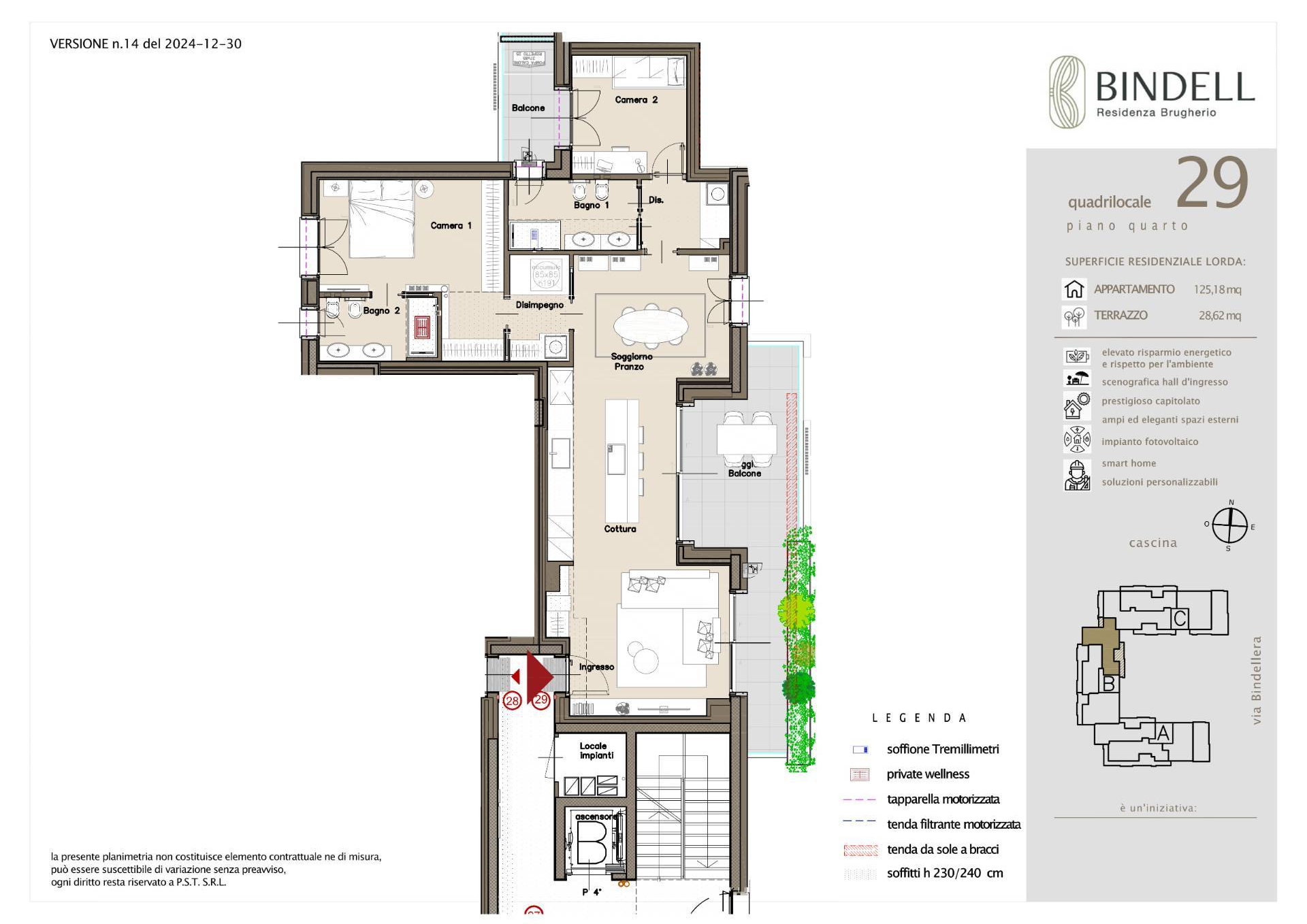 Immagine 18 di Appartamento in vendita  in Via Bindellera snc a Brugherio