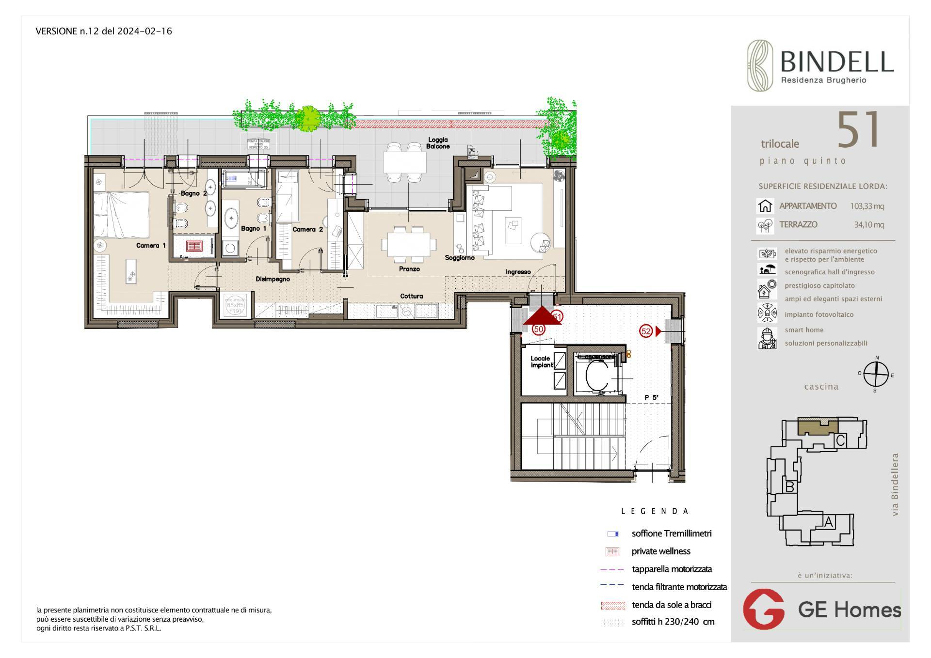 Immagine 18 di Appartamento in vendita  in Via Bindellera snc a Brugherio