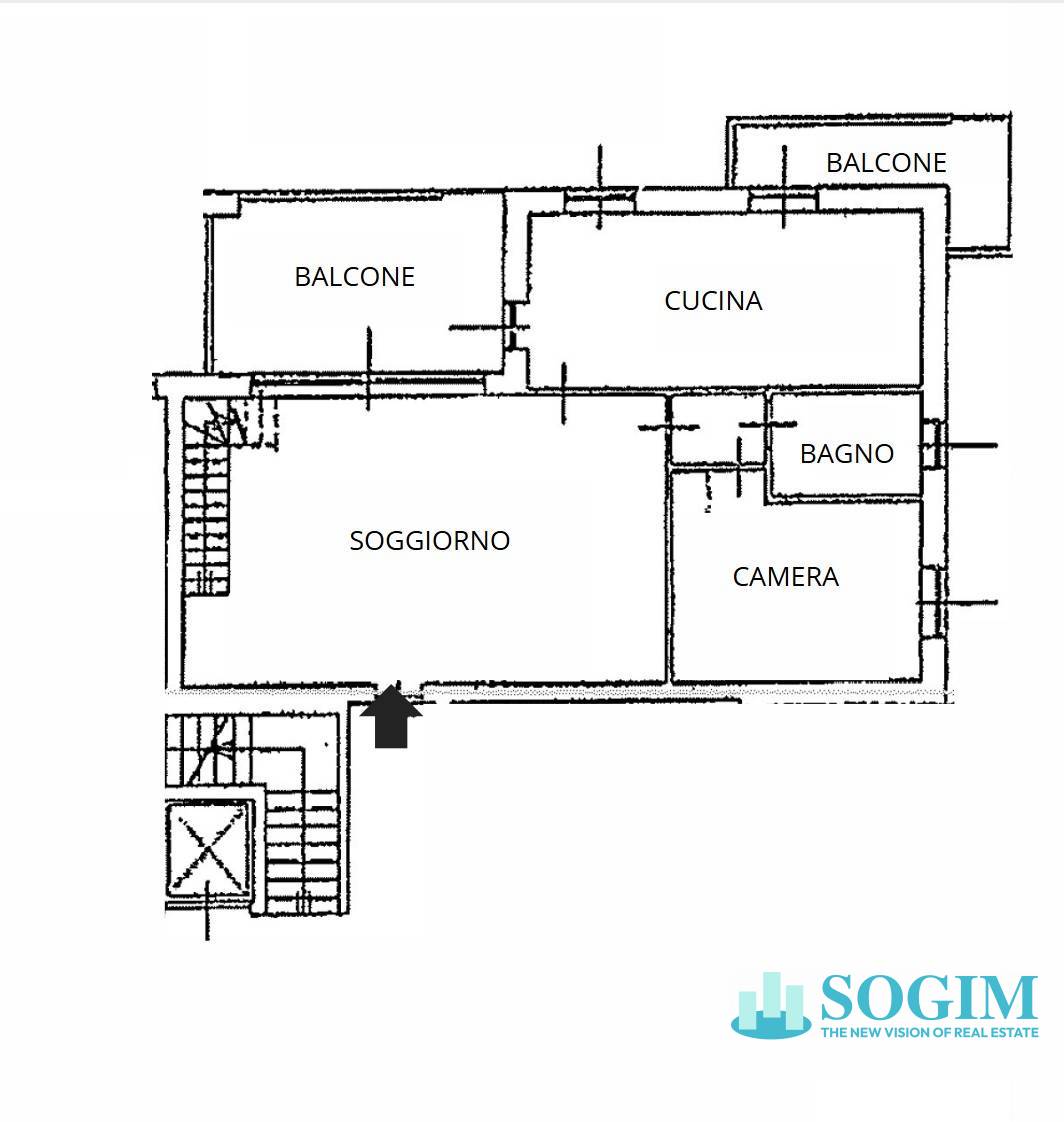 Immagine 65 di Attico in vendita  in Via Maggiolini 10 a Monza