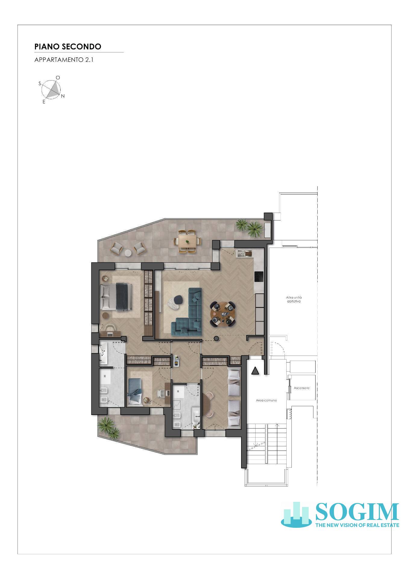 Immagine 16 di Appartamento in vendita  in via Medici 21 a Monza