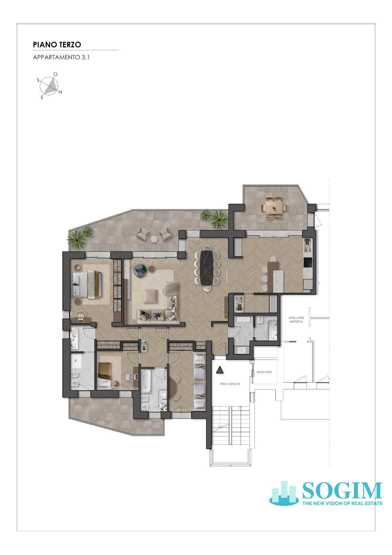 Immagine 17 di Appartamento in vendita  in via Medici 21 a Monza