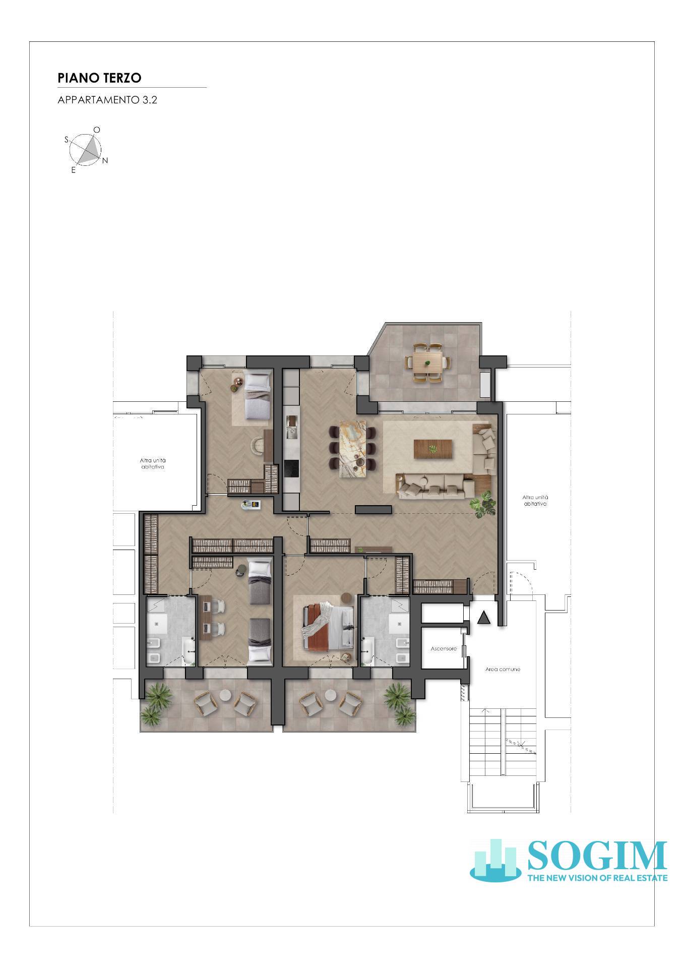 Immagine 17 di Appartamento in vendita  in via Medici 21 a Monza