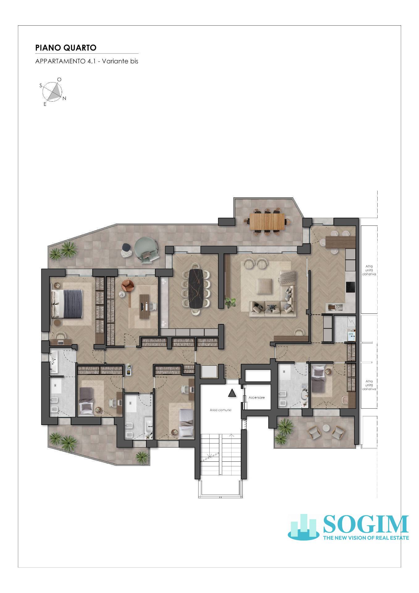 Immagine 16 di Appartamento in vendita  in via Medici 21 a Monza