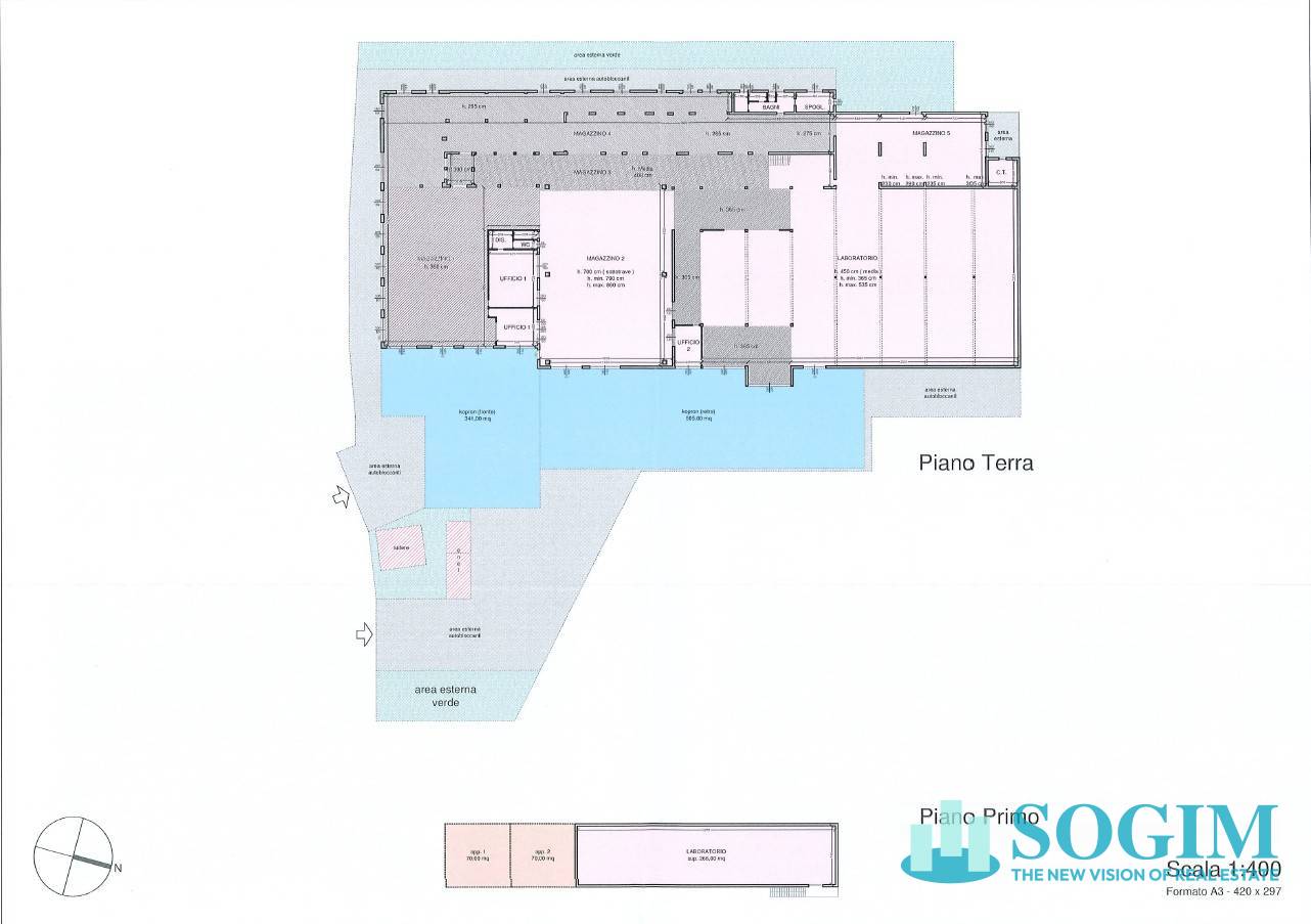 Immagine 19 di Capannone industriale in vendita  a Seveso