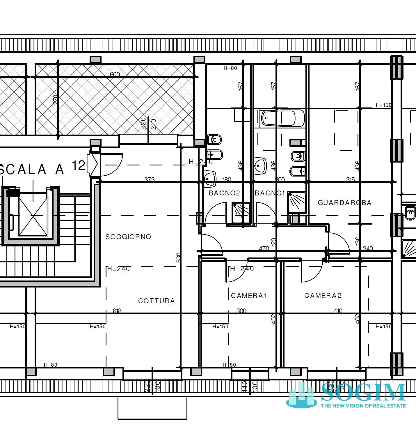 Immagine 11 di Appartamento in vendita  in Via Manzoni a Villasanta