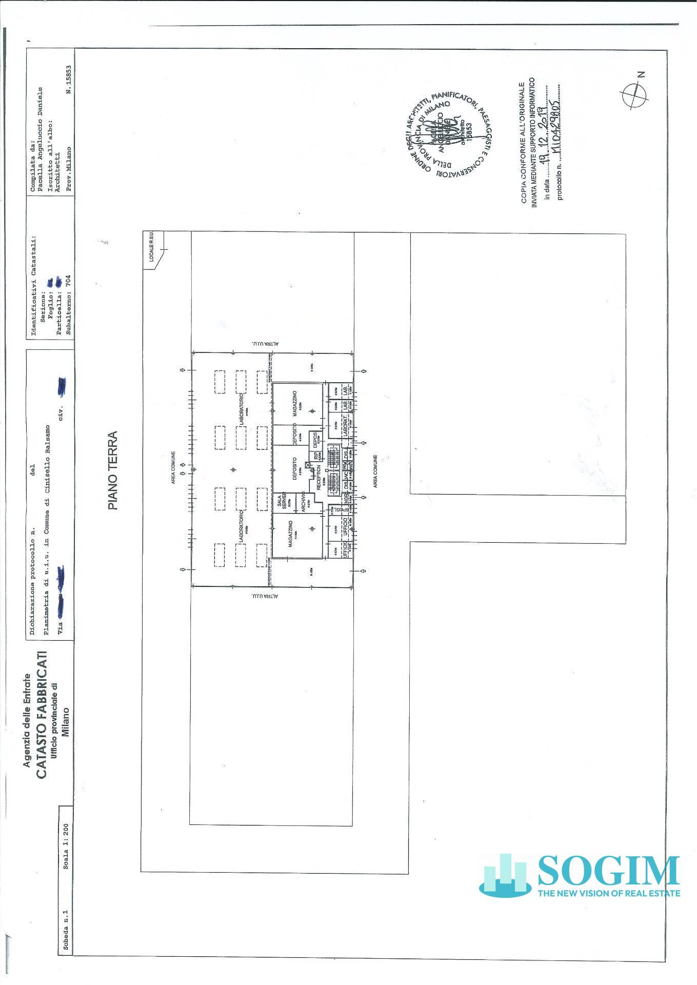 Immagine 20 di Capannone industriale in affitto  a Cinisello Balsamo