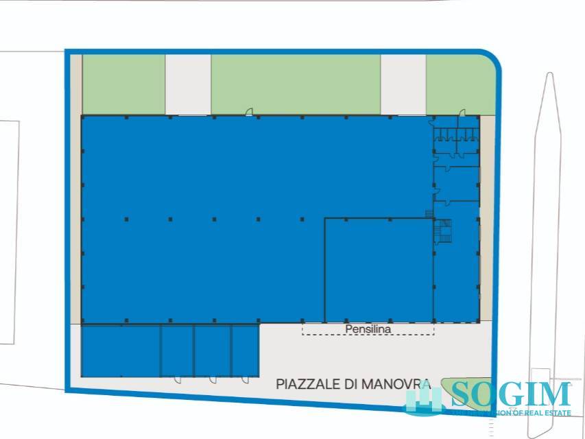 Immagine 23 di Capannone industriale in affitto  a San Giuliano Milanese