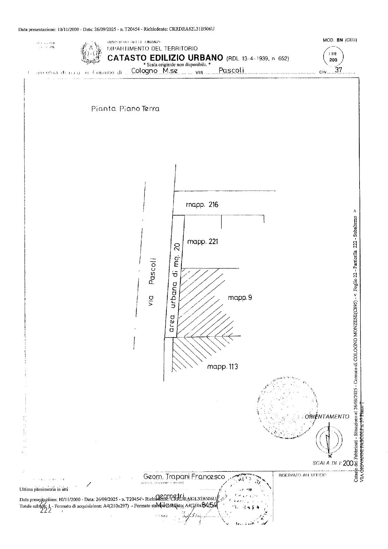 Immagine 31 di Casa semindipendente in vendita  in via giovanni pascoli 37 a Cologno Monzese