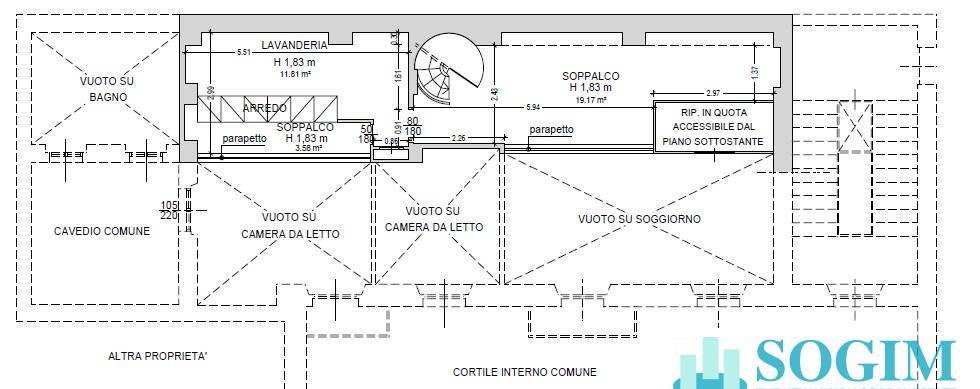 Immagine 28 di Appartamento in vendita  in Via Spontini 3 a Milano