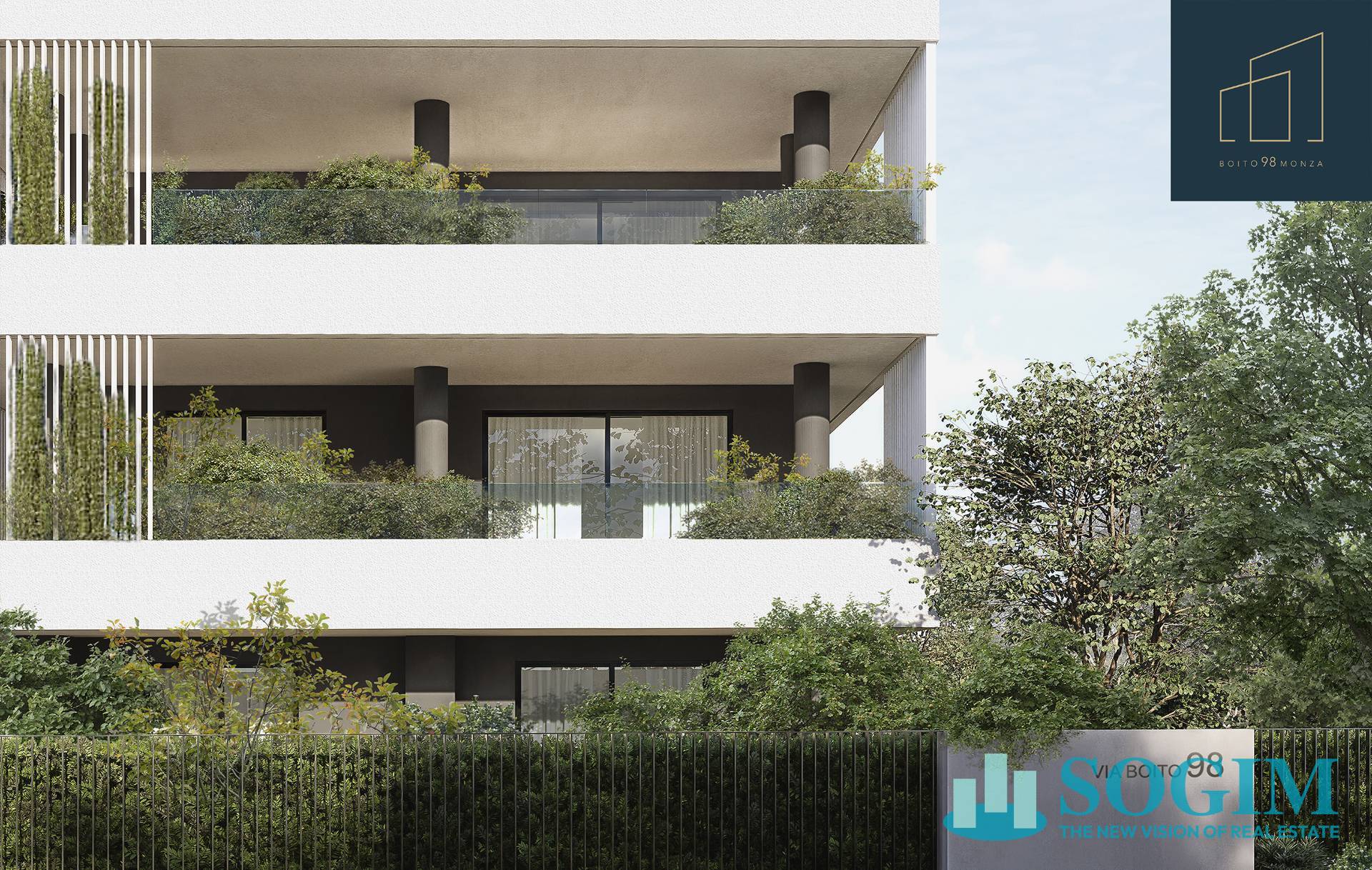 Immagine 2 di Appartamento in vendita  in Via Boito 98 a Monza