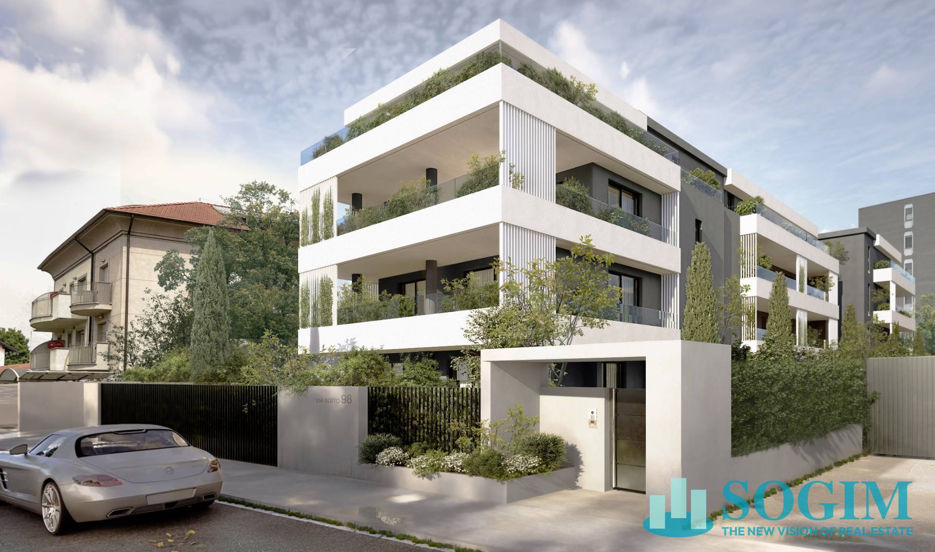 Immagine 3 di Appartamento in vendita  in Via Boito 98 a Monza