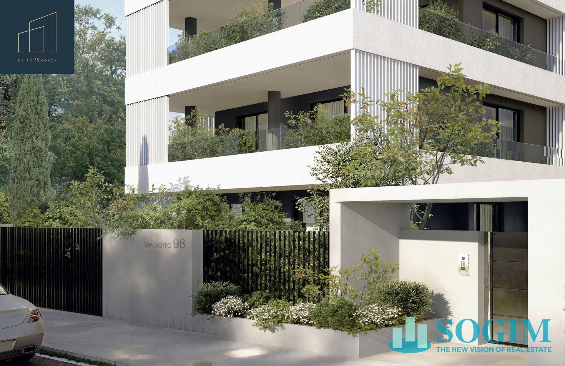 Immagine 4 di Appartamento in vendita  in Via Boito 98 a Monza