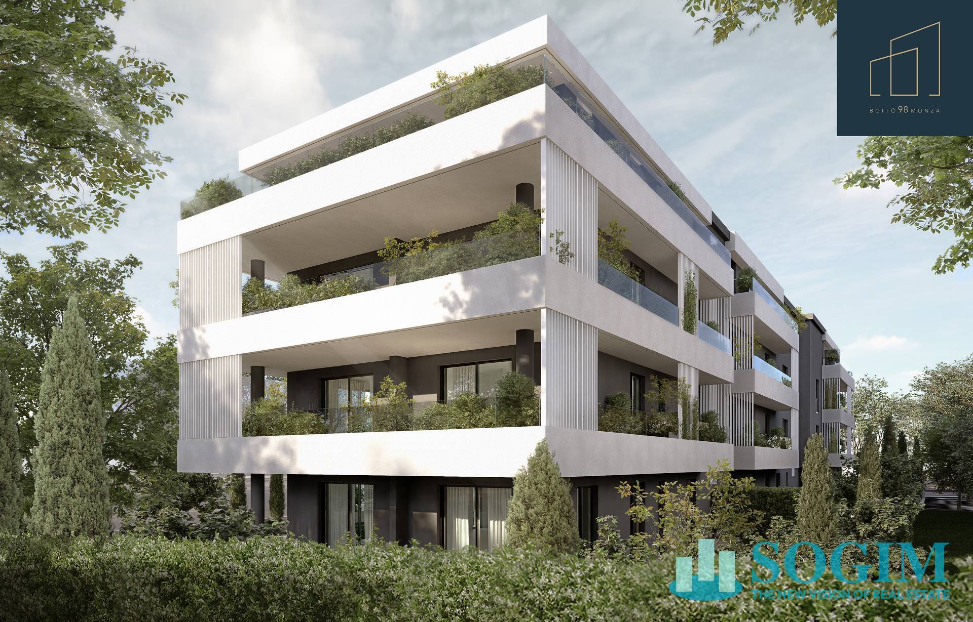 Immagine 5 di Appartamento in vendita  in Via Boito 98 a Monza