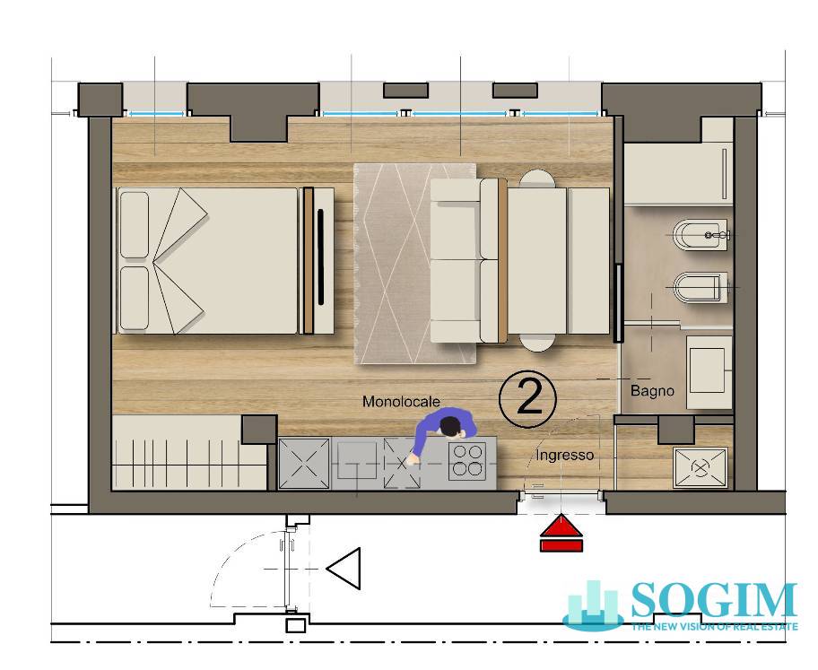 Immagine 19 di Appartamento in vendita  in Via vittorio Emanuele II 26 a Como