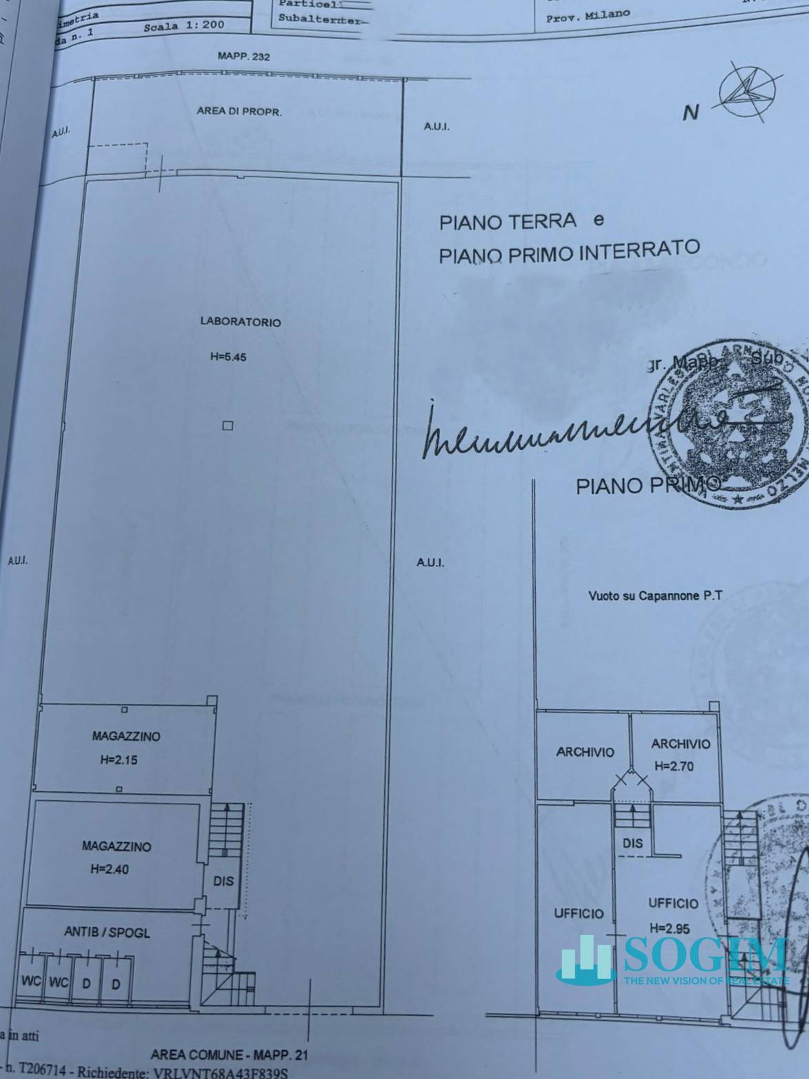 Immagine 15 di Capannone industriale in affitto  in via giuseppe di vittorio a Inzago