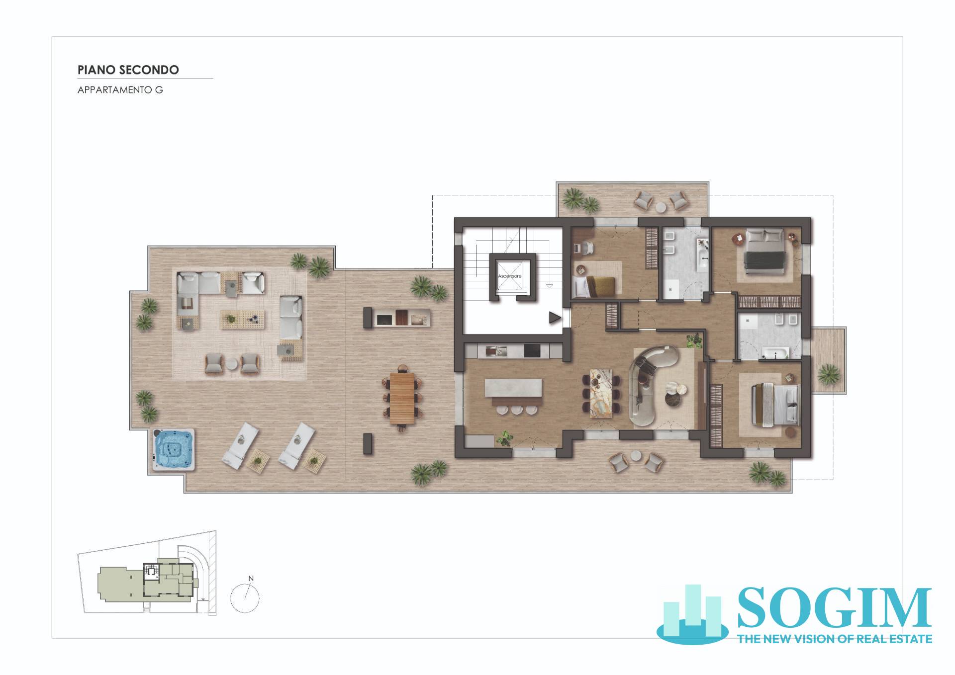 Immagine 17 di Attico in vendita  in Via Annone snc a Monza