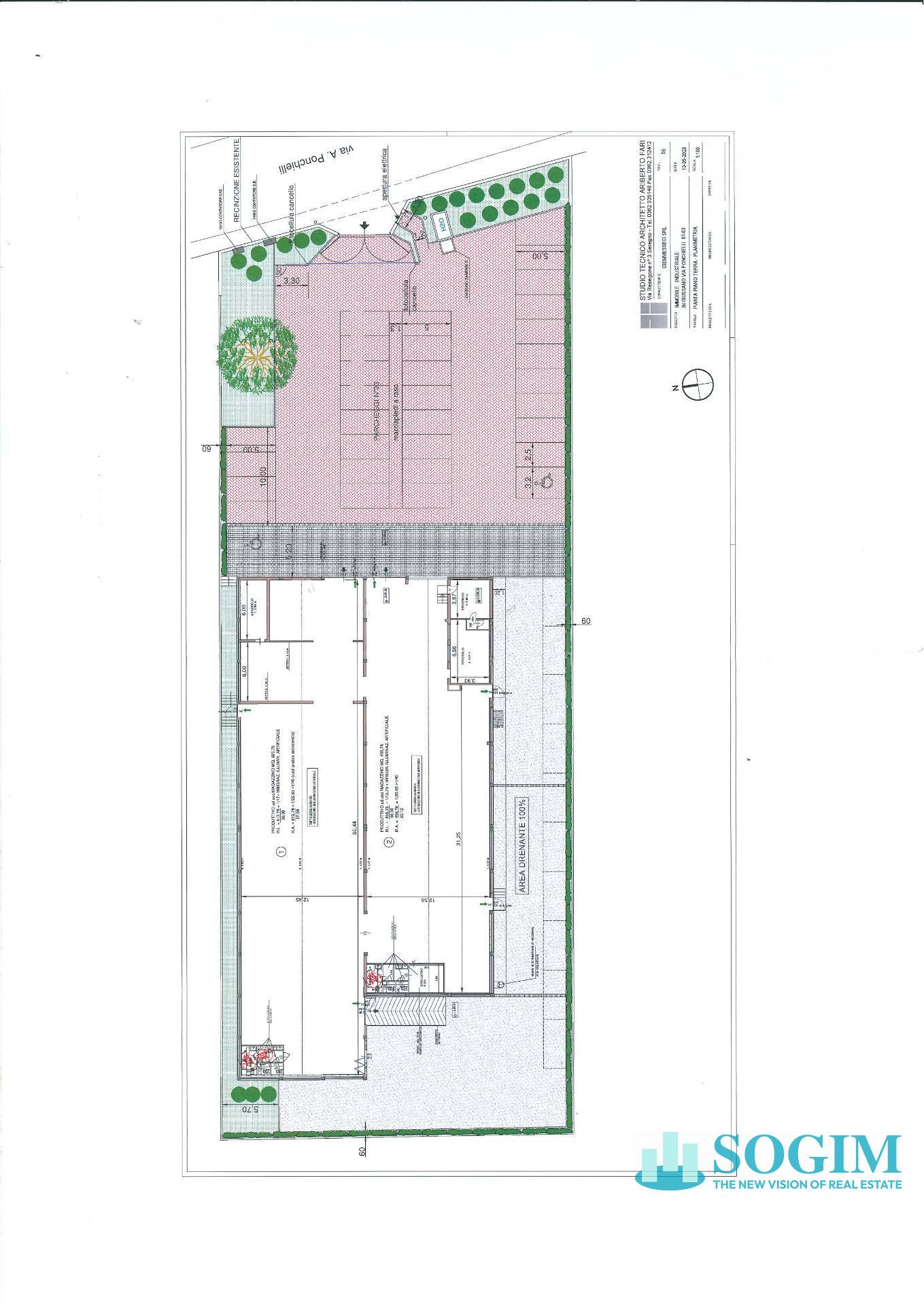 Immagine 19 di Capannone industriale in vendita  in via Stradivari a Desio