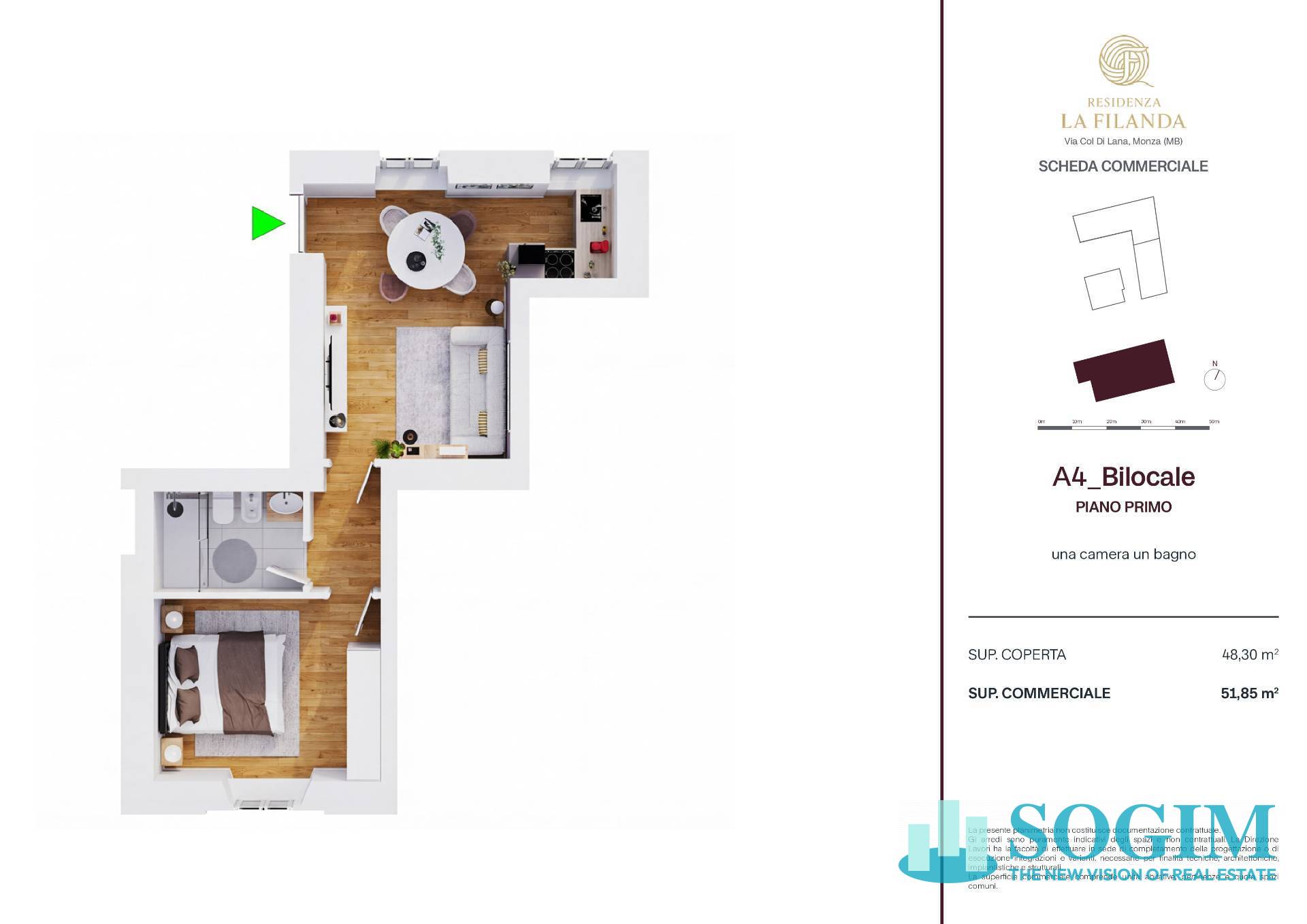 Immagine 17 di Appartamento in vendita  in Via Col di Lana 10 a Monza